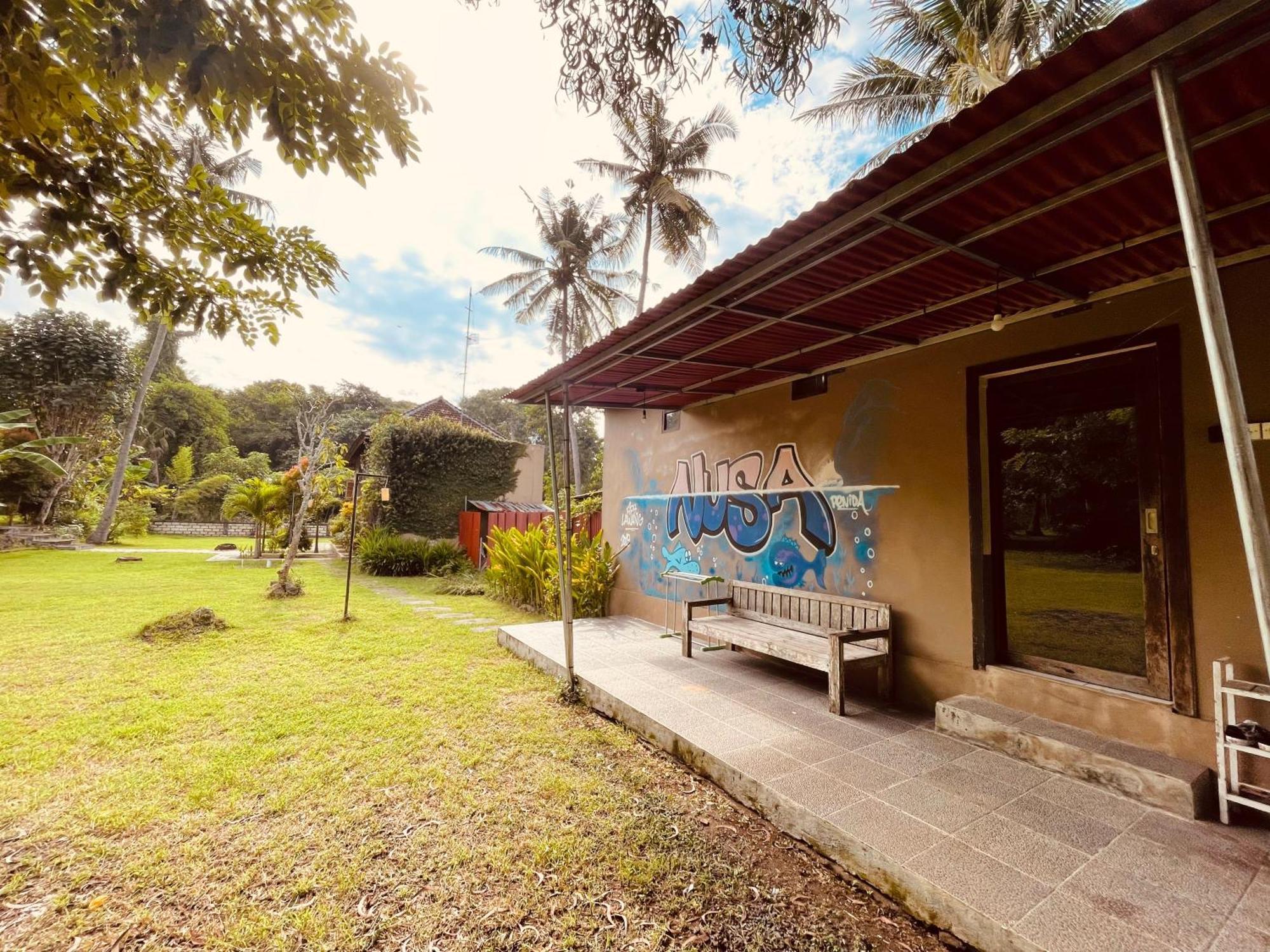 Pedidi Penida Hostel Batununggul Esterno foto